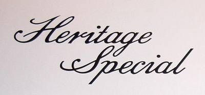 "Heritage Special"